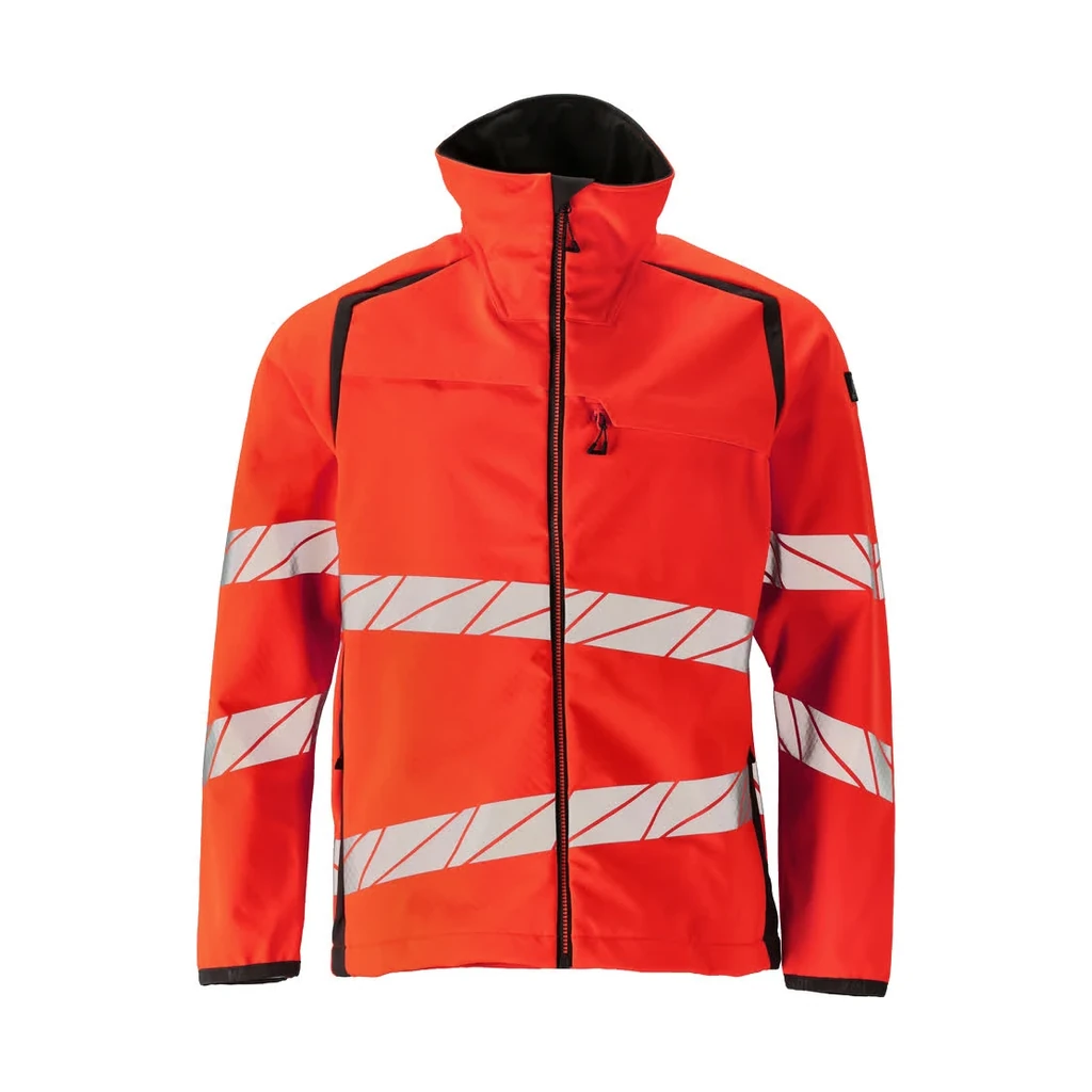 MASCOT® | Softshell Jacke ACCELERATE SAFE | 3XL | Hi-vis Rot/Dunkelanthrazit