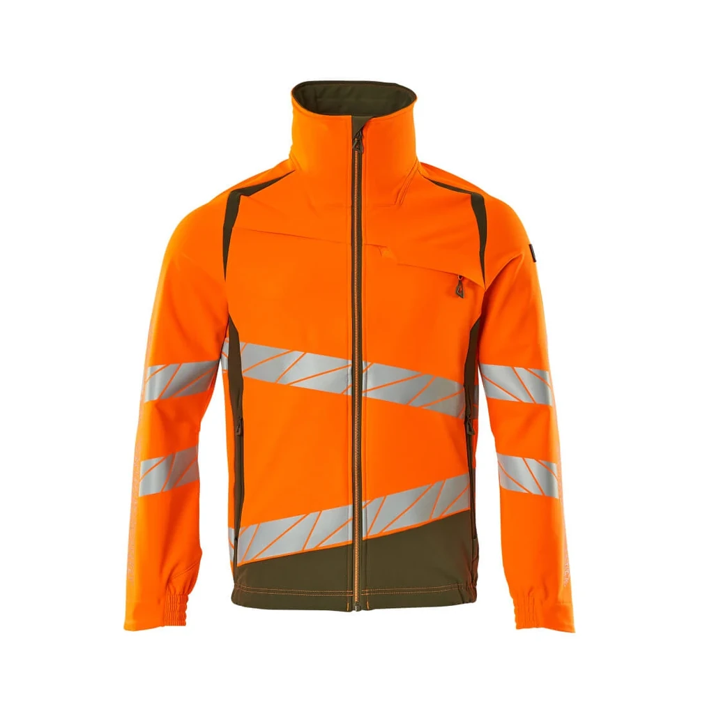MASCOT® | Jacke ACCELERATE SAFE | M | Hi-vis Orange/Moosgrün