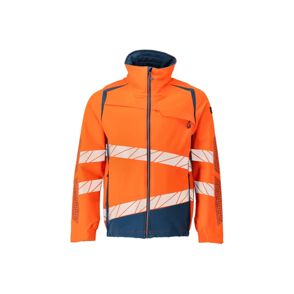 MASCOT® | Jacke ACCELERATE SAFE | S | Hi-vis Orange/Dunkelpetroleum
