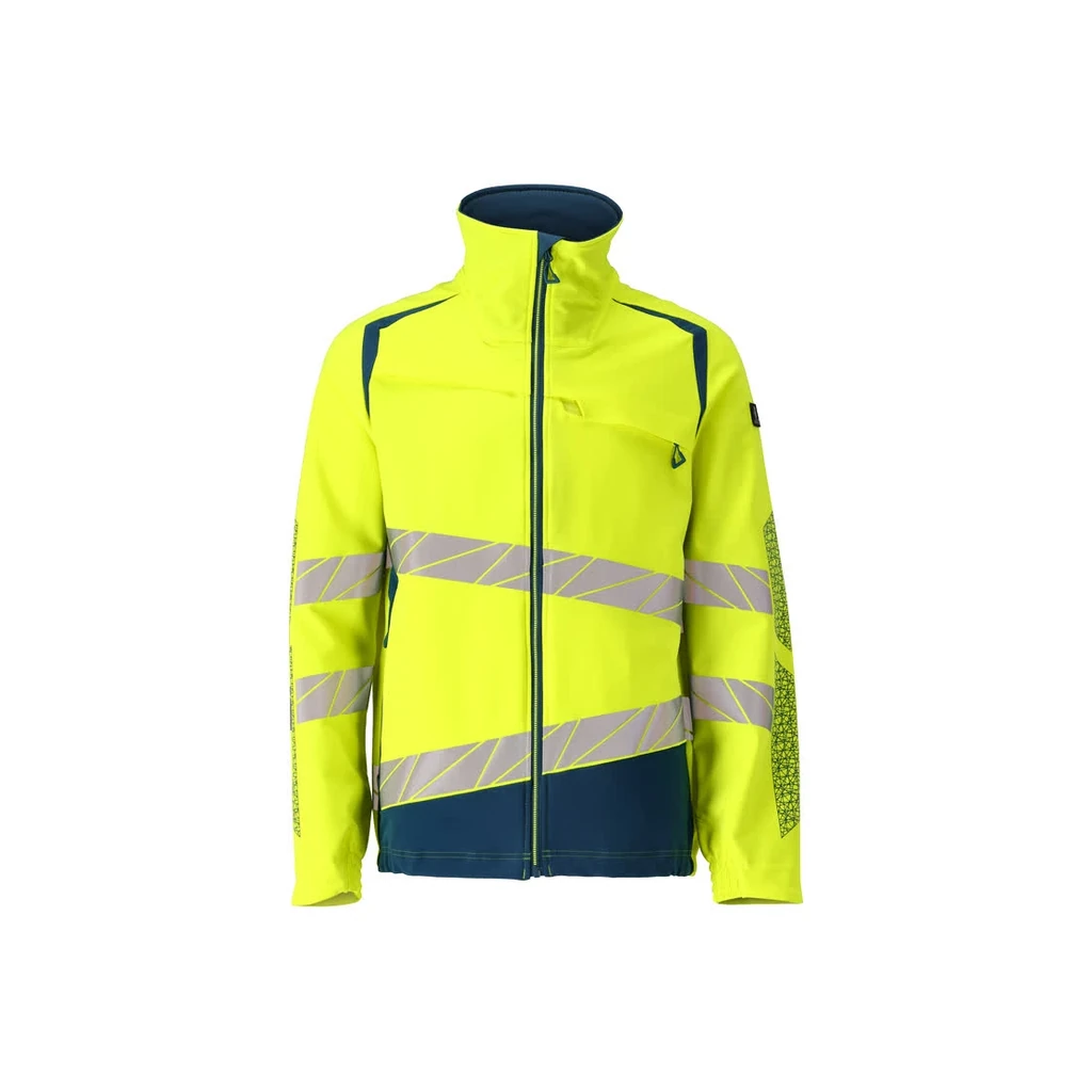 MASCOT® | Jacke ACCELERATE SAFE | S | Hi-vis Gelb/Dunkelpetroleum