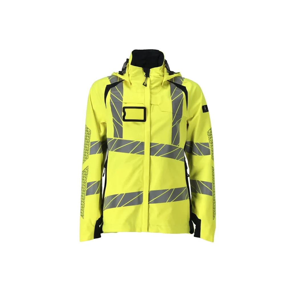 MASCOT® | Hard Shell Jacke ACCELERATE SAFE | 2XL | Hi-vis Gelb/Schwarzblau