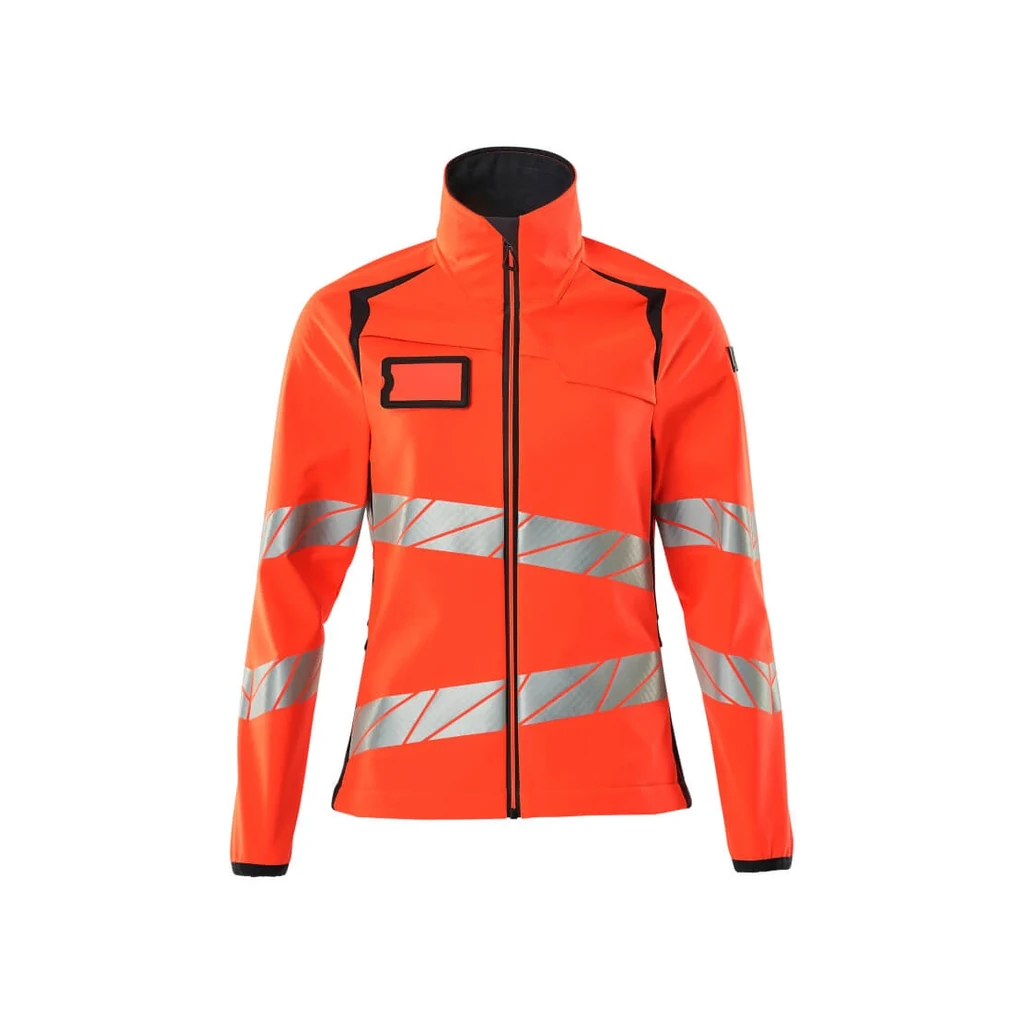 MASCOT® | Softshell Jacke ACCELERATE SAFE | 3XL | Hi-vis Rot/Schwarzblau