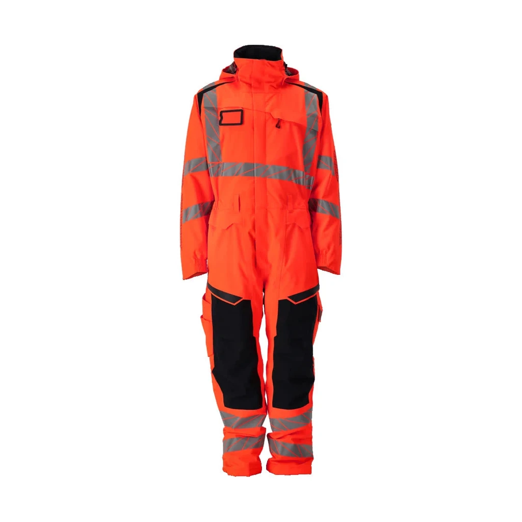 MASCOT® | Winteroverall ACCELERATE SAFE | 2XL | Hi-vis Rot/Dunkelanthrazit