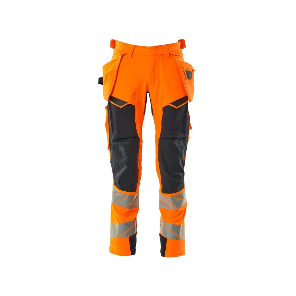 MASCOT® | Hose mit Hängetaschen ACCELERATE SAFE | 76C46 | Hi-vis Orange/Schwarzblau