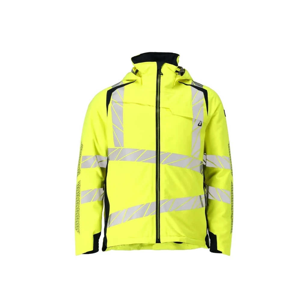 MASCOT® | Winterjacke ACCELERATE SAFE | XL | Hi-vis Gelb/Schwarzblau
