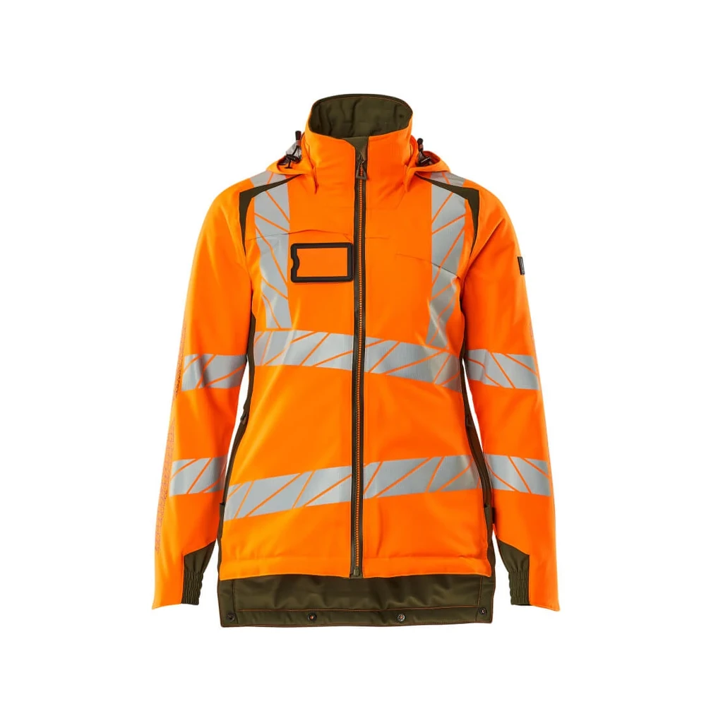 MASCOT® | Winterjacke ACCELERATE SAFE | S | Hi-vis Orange/Moosgrün