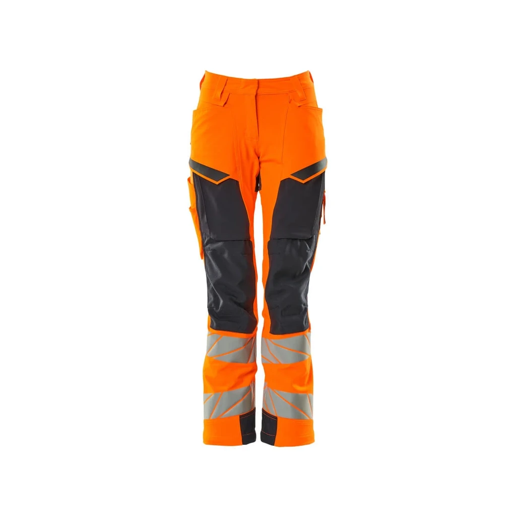 MASCOT® | Hose mit Knietaschen ACCELERATE SAFE | 76C34 | Hi-vis Orange/Schwarzblau