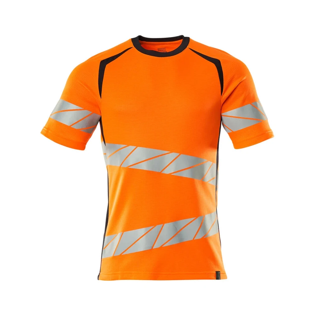 MASCOT® | T-Shirt ACCELERATE SAFE | L  ONE | Hi-vis Orange/Schwarzblau