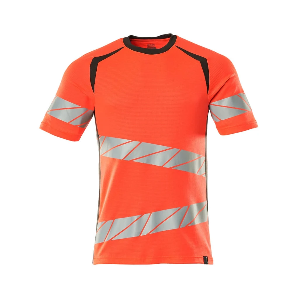 MASCOT® | T-Shirt ACCELERATE SAFE | L  ONE | Hi-vis Rot/Dunkelanthrazit