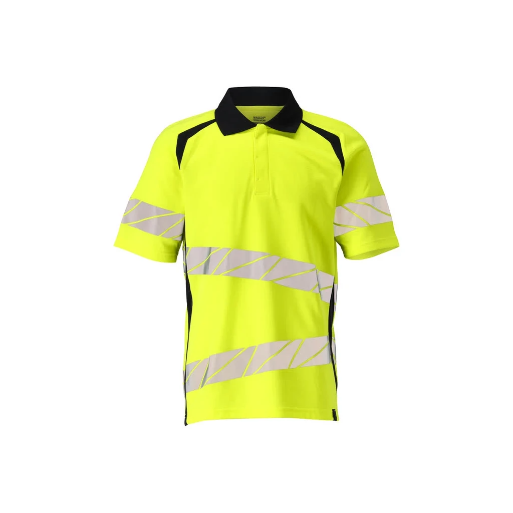 MASCOT® | Polo-Shirt ACCELERATE SAFE | 5XLONE | Hi-vis Gelb/Schwarzblau