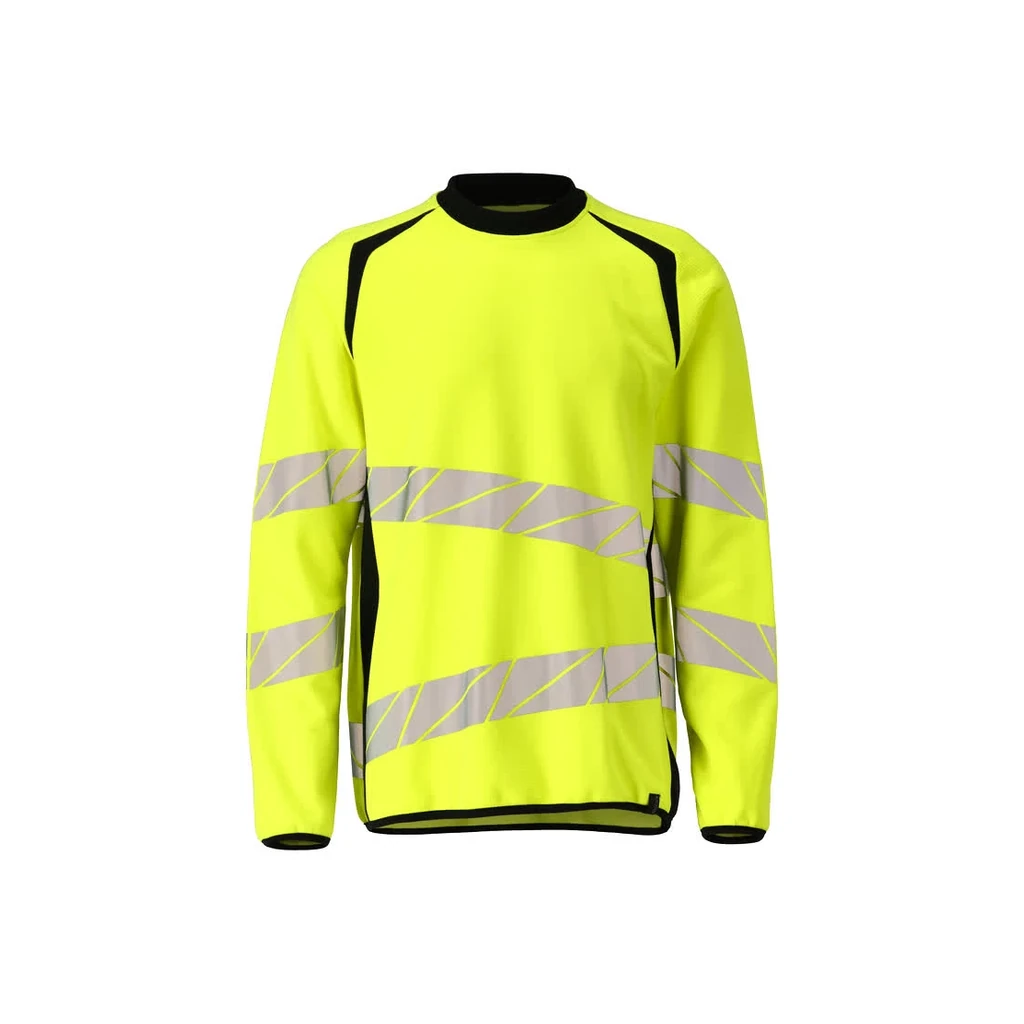 MASCOT® | Sweatshirt ACCELERATE SAFE | L  ONE | Hi-vis Gelb/Schwarz