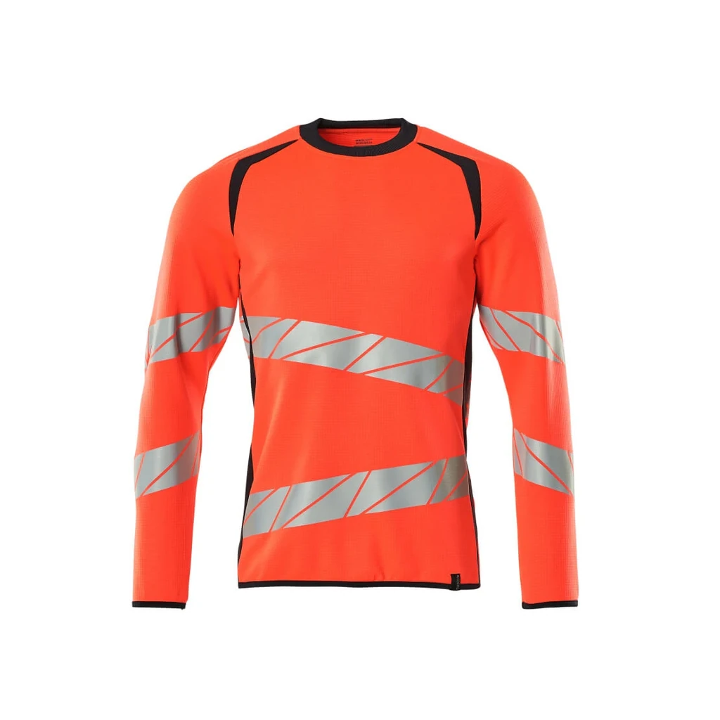 MASCOT® | Sweatshirt ACCELERATE SAFE | 5XLONE | Hi-vis Rot/Schwarzblau
