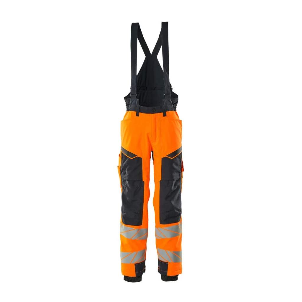 MASCOT® | Winterhose ACCELERATE SAFE | 2XL | Hi-vis Orange/Schwarzblau