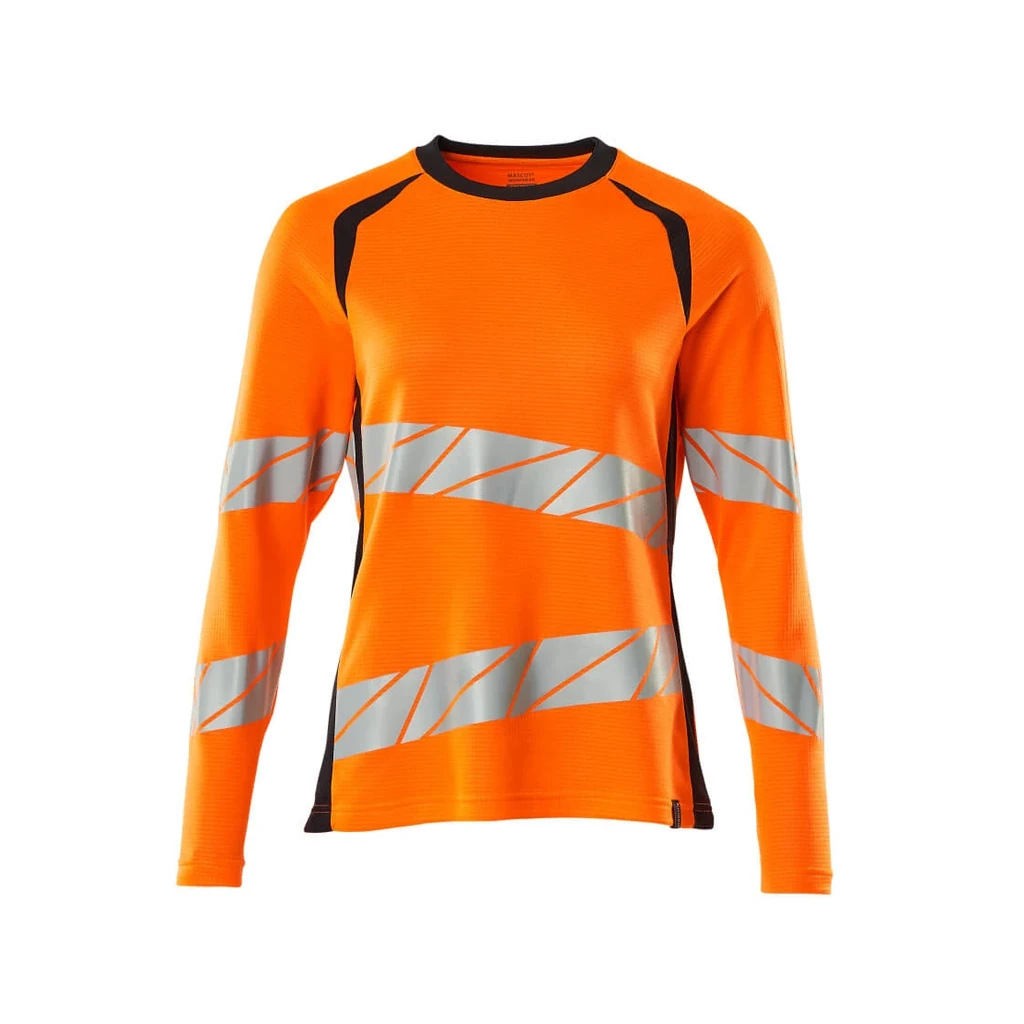 MASCOT® | T-Shirt Langarm ACCELERATE SAFE | XL ONE | Hi-vis Orange/Schwarzblau