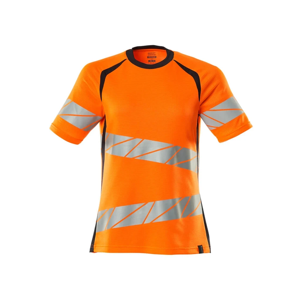 MASCOT® | T-Shirt ACCELERATE SAFE | L  ONE | Hi-vis Orange/Schwarzblau