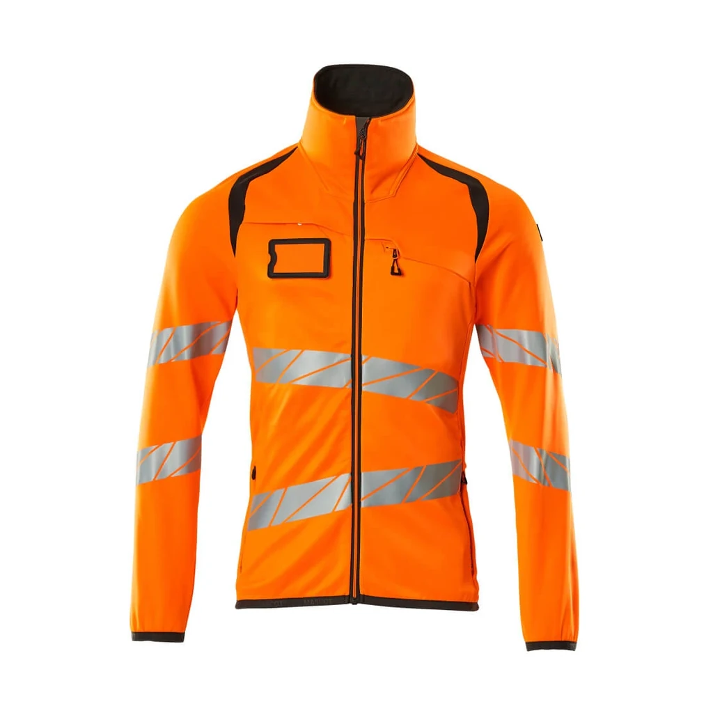 MASCOT® | Fleecepullover mit Reißverschluss ACCELERATE SAFE | 2XL | Hi-vis Orange/Dunkelanthrazit