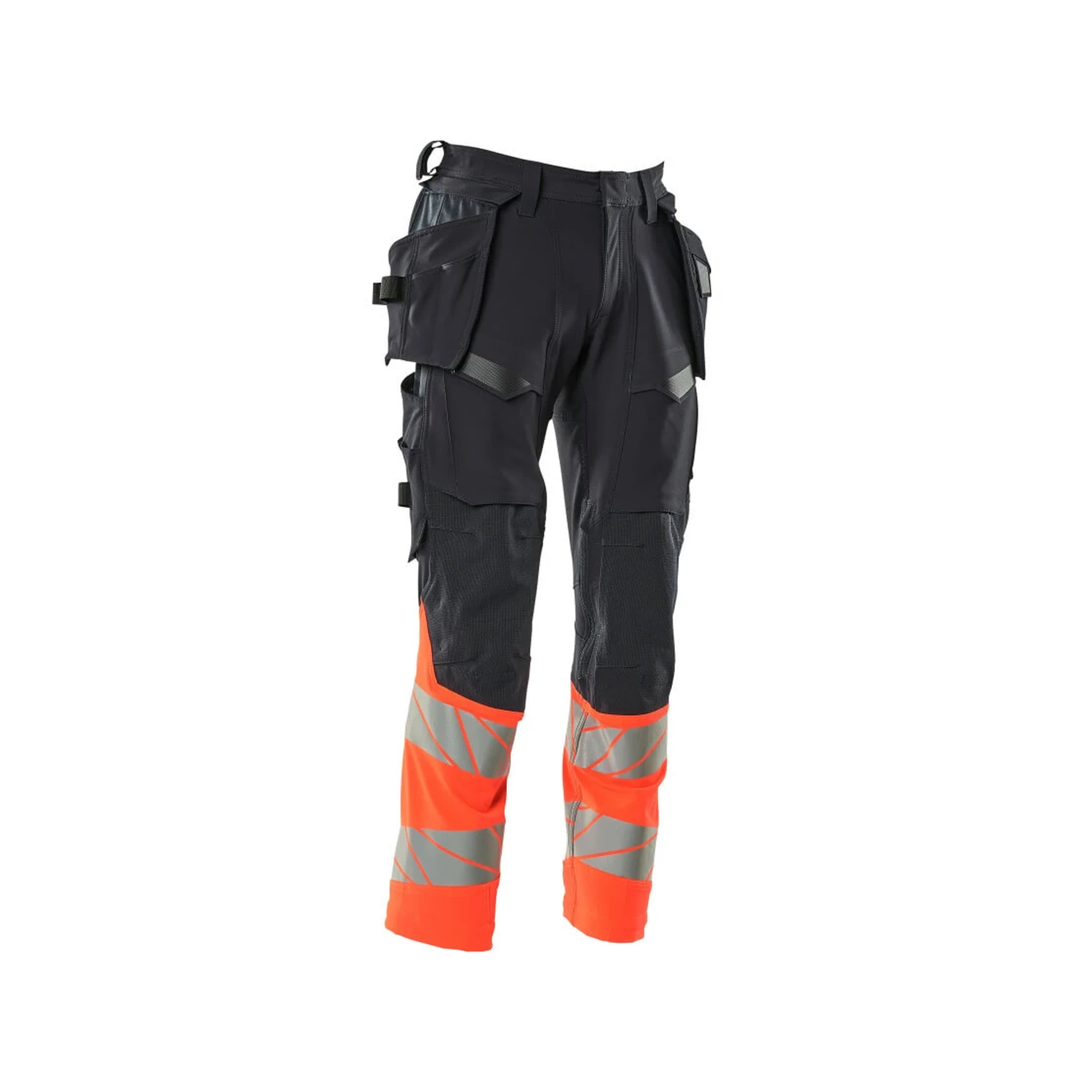MASCOT® | Arbeitshose ACCELERATE SAFE | 76xC46 | Schwarzblau/Hi-vis Rot