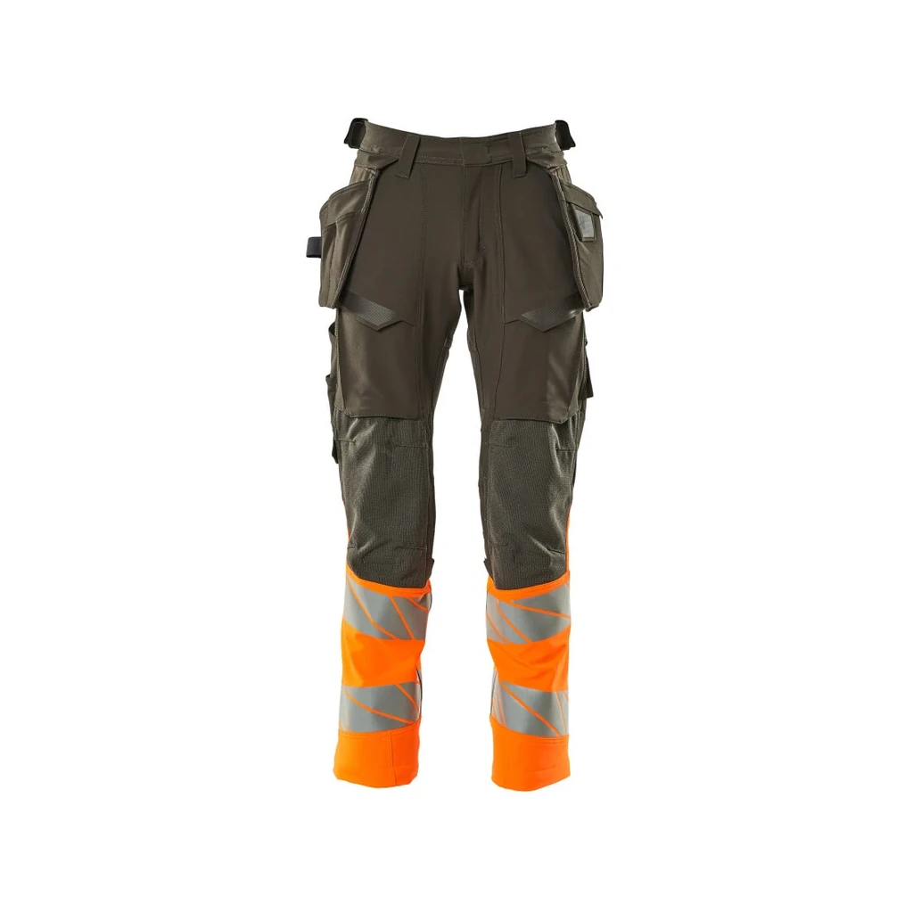 MASCOT® | Hose mit Hängetaschen ACCELERATE SAFE | 76C46 | Dunkelanthrazit/Hi-vis Orange