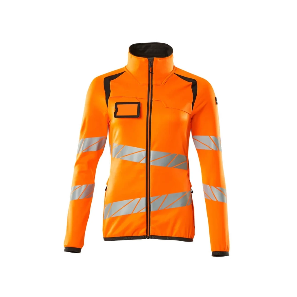 MASCOT® | Fleecepullover mit Reißverschluss ACCELERATE SAFE | 2XL | Hi-vis Orange/Dunkelanthrazit