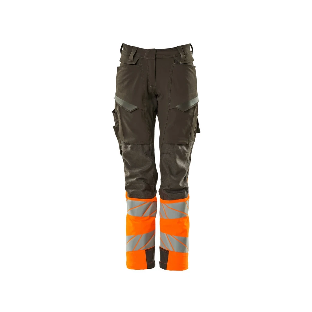 MASCOT® | Hose mit Knietaschen ACCELERATE SAFE | 76C34 | Dunkelanthrazit/Hi-vis Orange