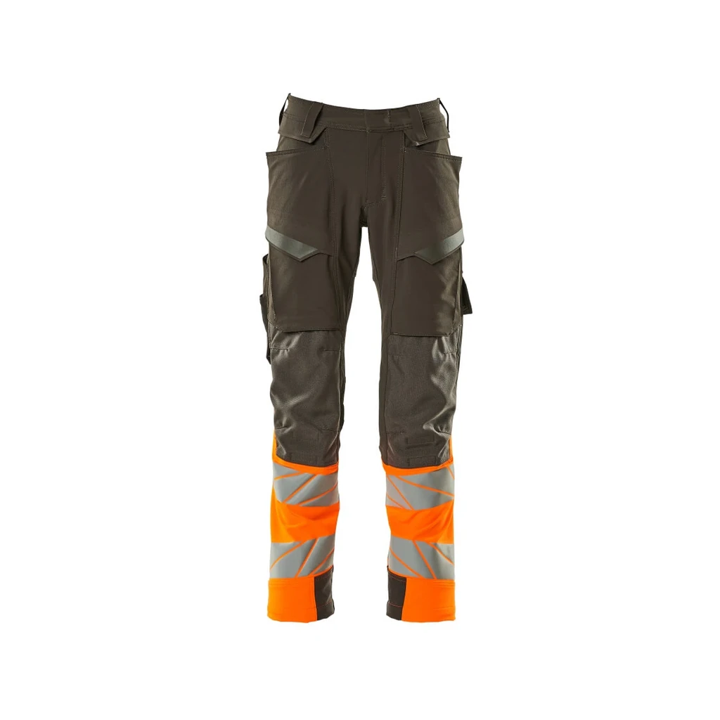 MASCOT® | Hose mit Knietaschen ACCELERATE SAFE | 76C46 | Dunkelanthrazit/Hi-vis Orange