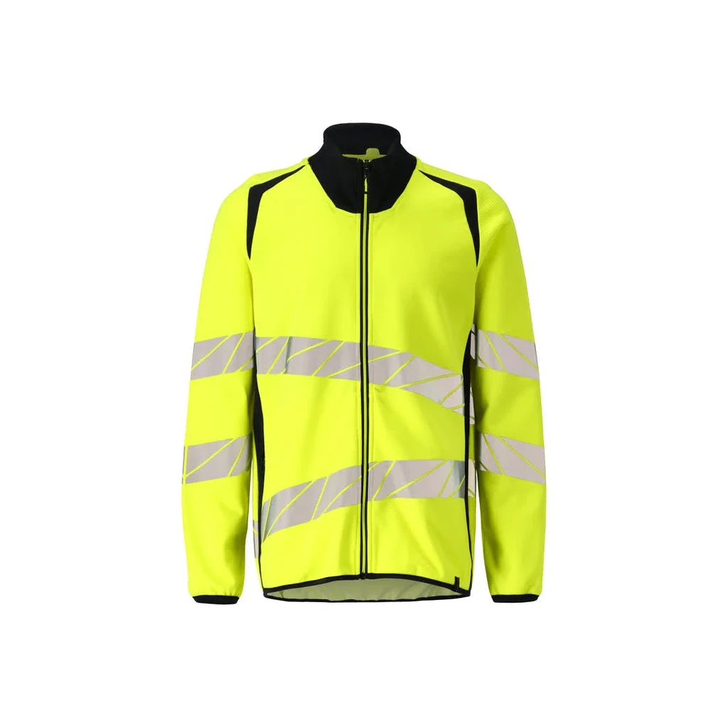 MASCOT® | Sweatshirt mit Reißverschluss ACCELERATE SAFE | S | Hi-vis Gelb/Schwarzblau