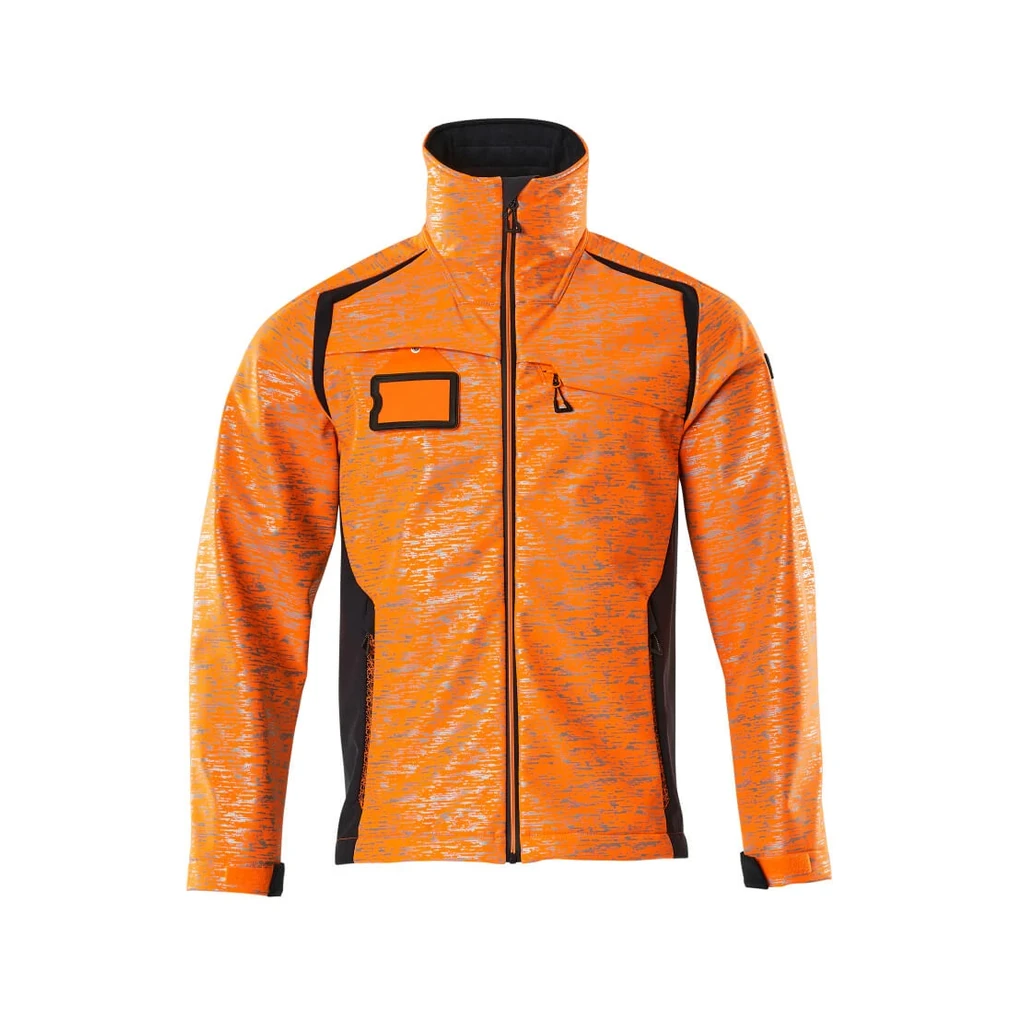 MASCOT® | Softshell Jacke ACCELERATE SAFE | 3XL | Hi-vis Orange/Schwarzblau