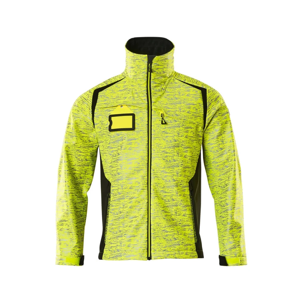 MASCOT® | Softshell Jacke ACCELERATE SAFE | 4XL | Hi-vis Gelb/Schwarz