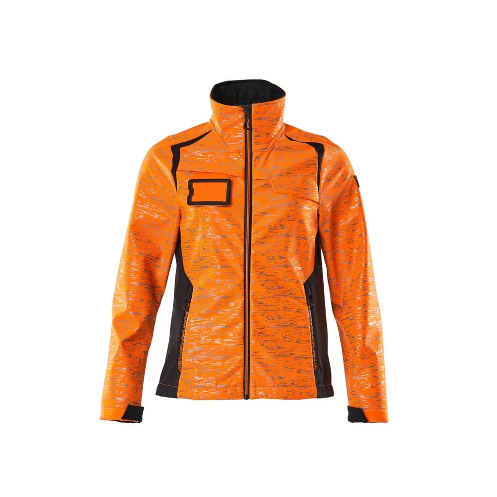 MASCOT® | Softshell Jacke ACCELERATE SAFE | 3XL | Hi-vis Orange/Schwarzblau