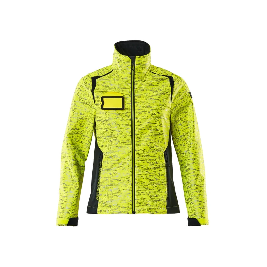 MASCOT® | Softshell Jacke ACCELERATE SAFE | 4XL | Hi-vis Gelb/Schwarzblau