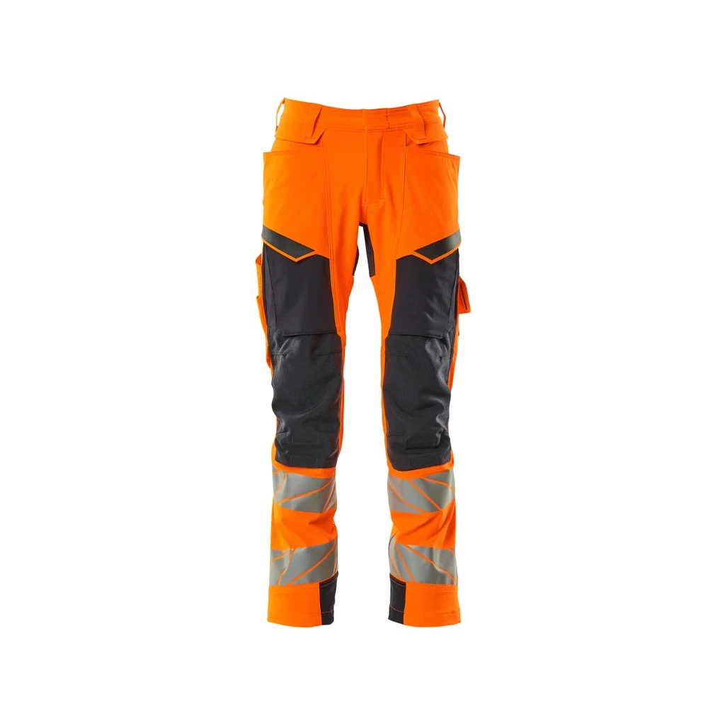 MASCOT® | Hose mit Knietaschen ACCELERATE SAFE | 76C46 | Hi-vis Orange/Schwarzblau