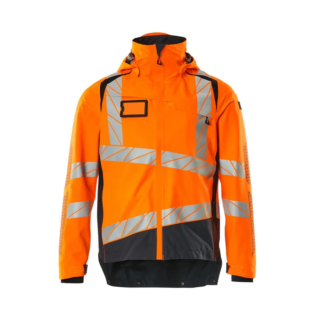 MASCOT® | Hard Shell Jacke ACCELERATE SAFE | 2XL | Hi-vis Orange/Schwarzblau