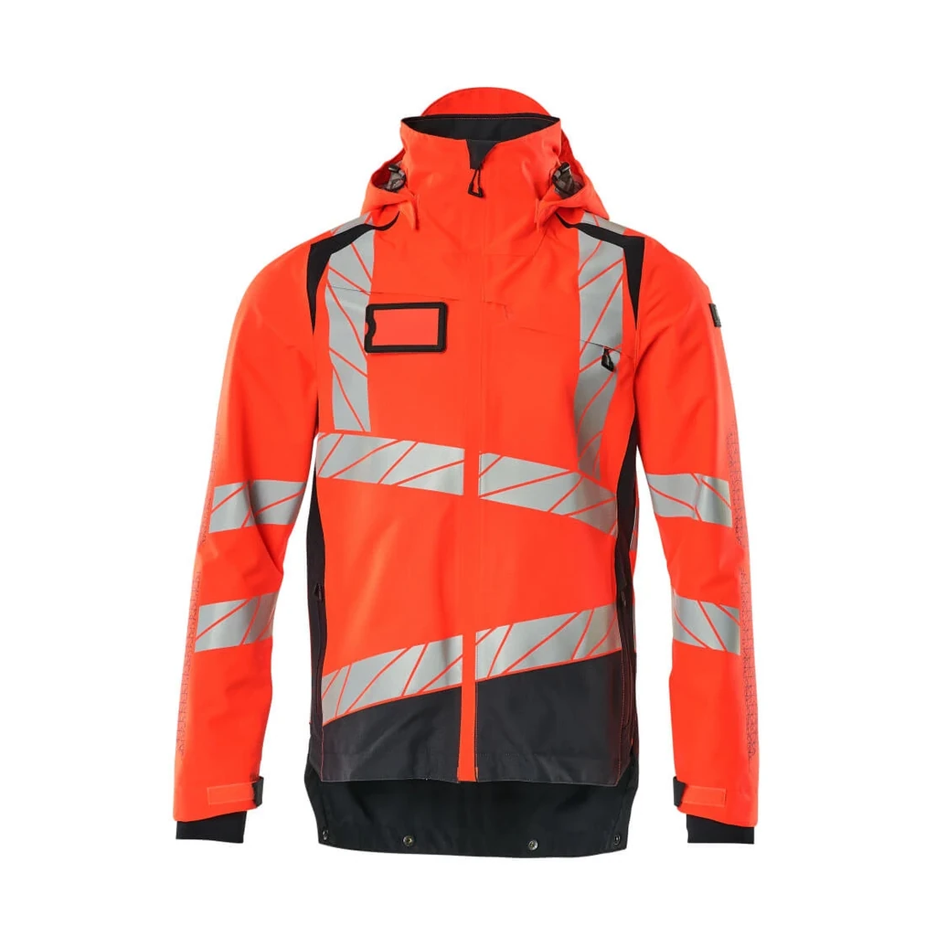 MASCOT® | Hard Shell Jacke ACCELERATE SAFE | 2XL | Hi-vis Rot/Schwarzblau
