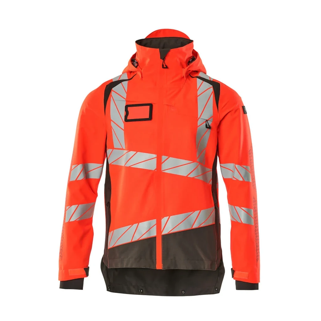 MASCOT® | Hard Shell Jacke ACCELERATE SAFE | 2XL | Hi-vis Rot/Dunkelanthrazit