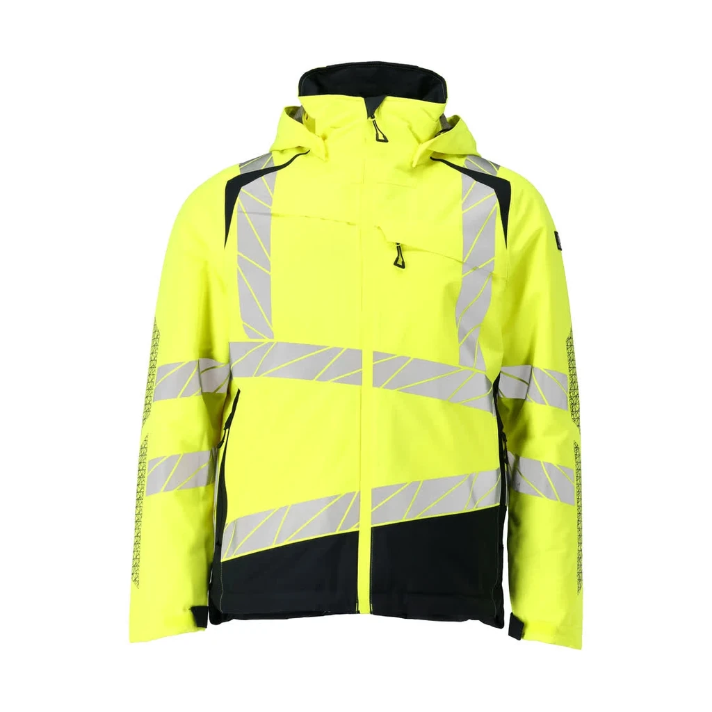 MASCOT® | Winterjacke ACCELERATE SAFE | XL | Hi-vis Gelb/Schwarzblau