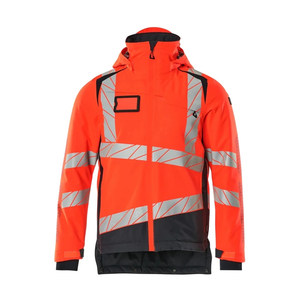 MASCOT® | Winterjacke ACCELERATE SAFE | S | Hi-vis Rot/Schwarzblau