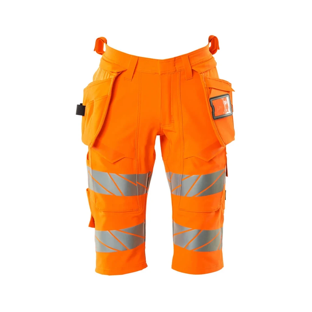 MASCOT® | Shorts lang mit Hängetaschen ACCELERATE SAFE | C44 | Hi-vis Orange