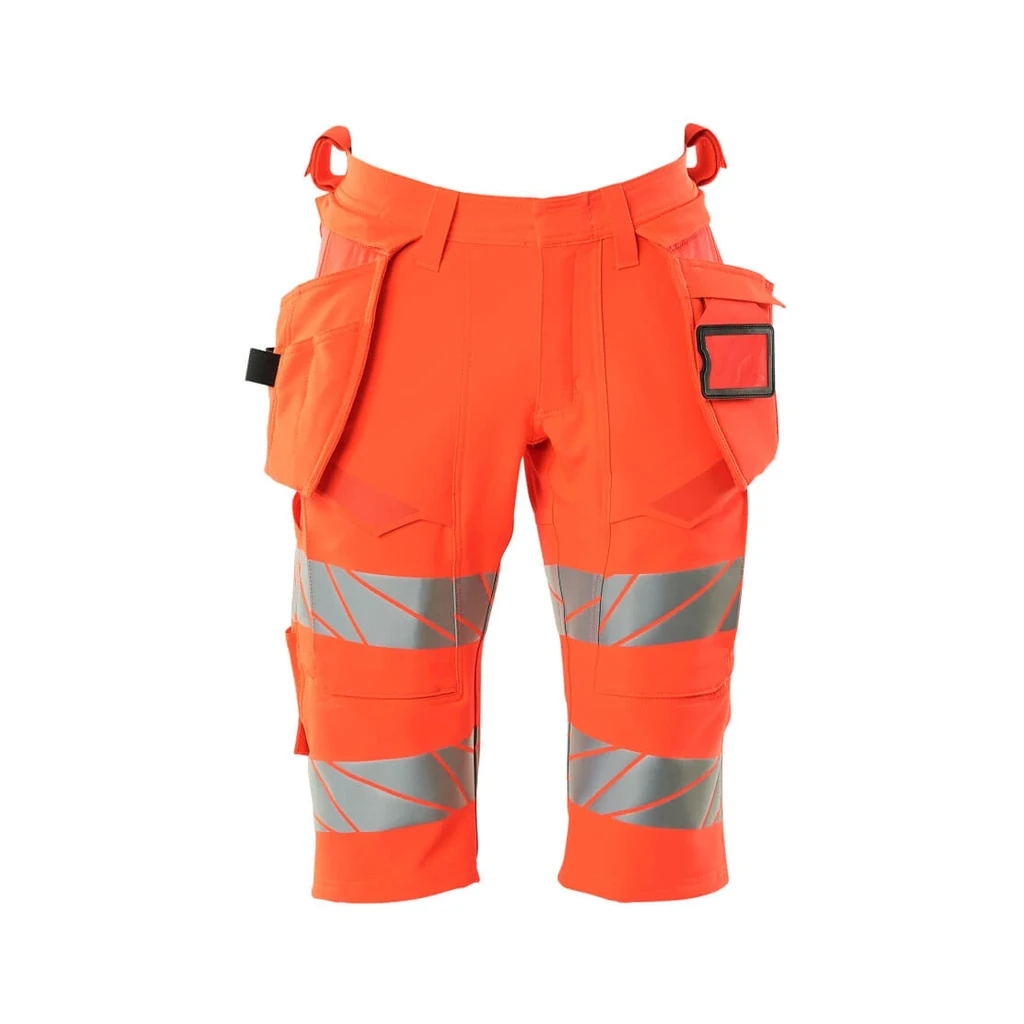 MASCOT® | Shorts lang mit Hängetaschen ACCELERATE SAFE | C44 | Hi-vis Rot