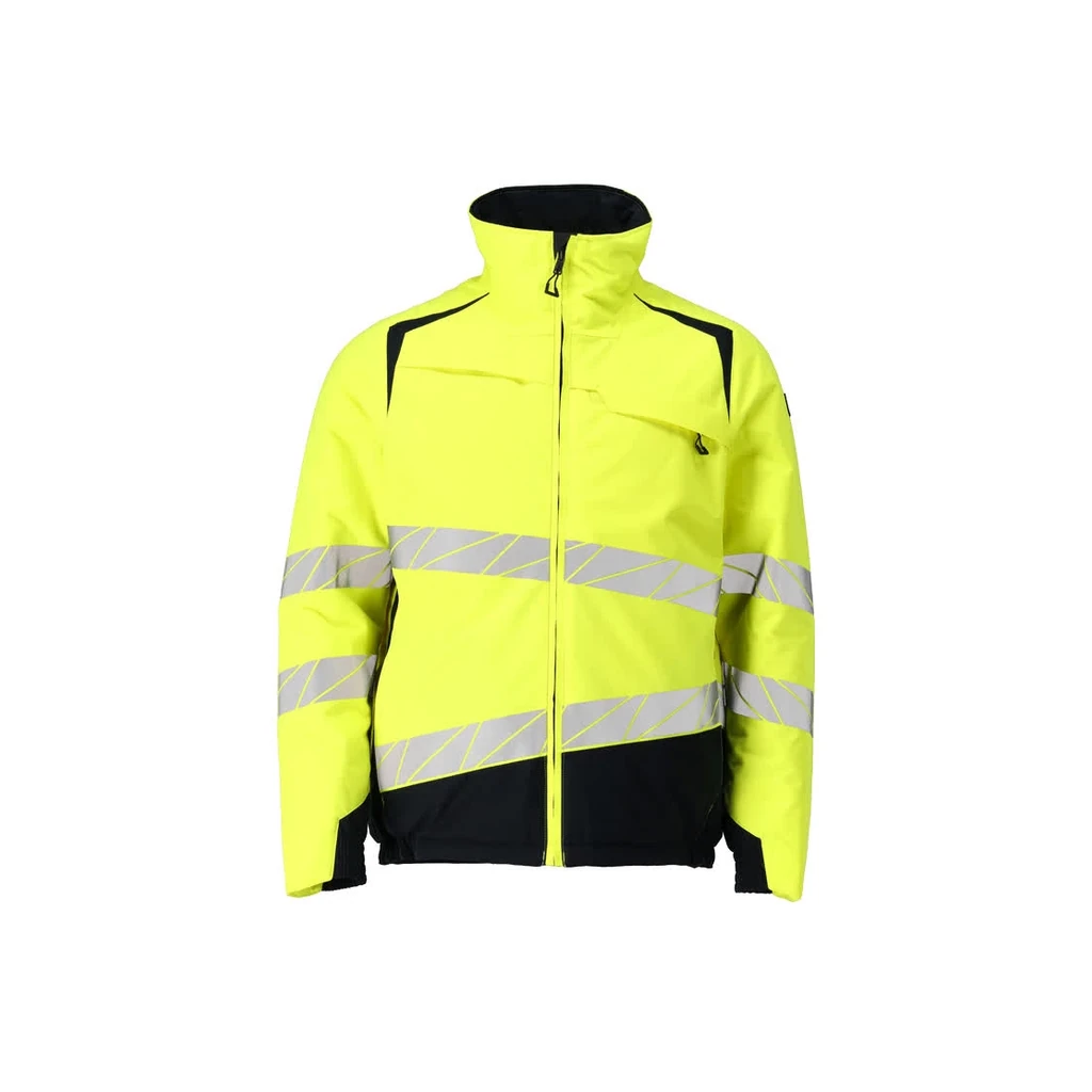 MASCOT® | Winterjacke ACCELERATE SAFE | XL | Hi-vis Gelb/Schwarzblau