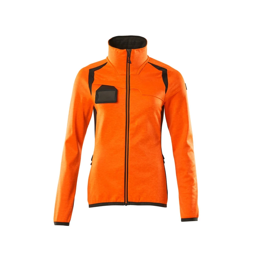 MASCOT® | Fleecepullover mit Reißverschluss ACCELERATE SAFE | 2XL | Hi-vis Orange/Dunkelanthrazit