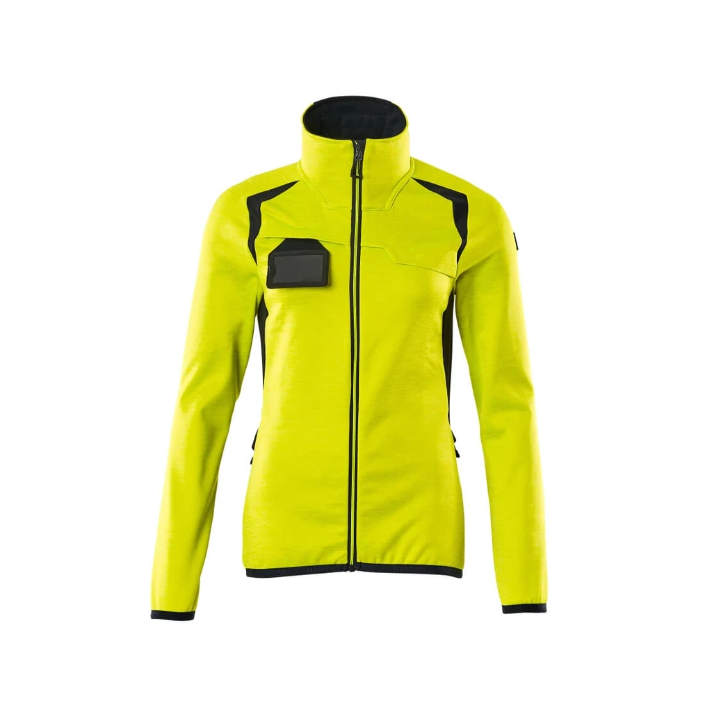 MASCOT® | Fleecepullover mit Reißverschluss ACCELERATE SAFE | 2XL | Hi-vis Gelb/Schwarzblau