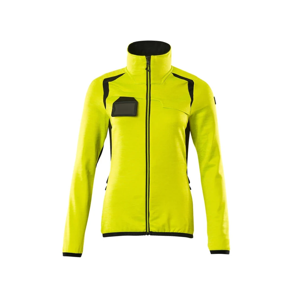 MASCOT® | Fleecepullover mit Reißverschluss ACCELERATE SAFE | 2XL | Hi-vis Gelb/Schwarz