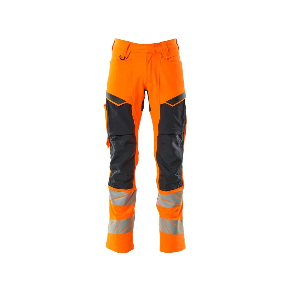 MASCOT® | Hose mit Knietaschen ACCELERATE SAFE | 76C46 | Hi-vis Orange/Schwarzblau