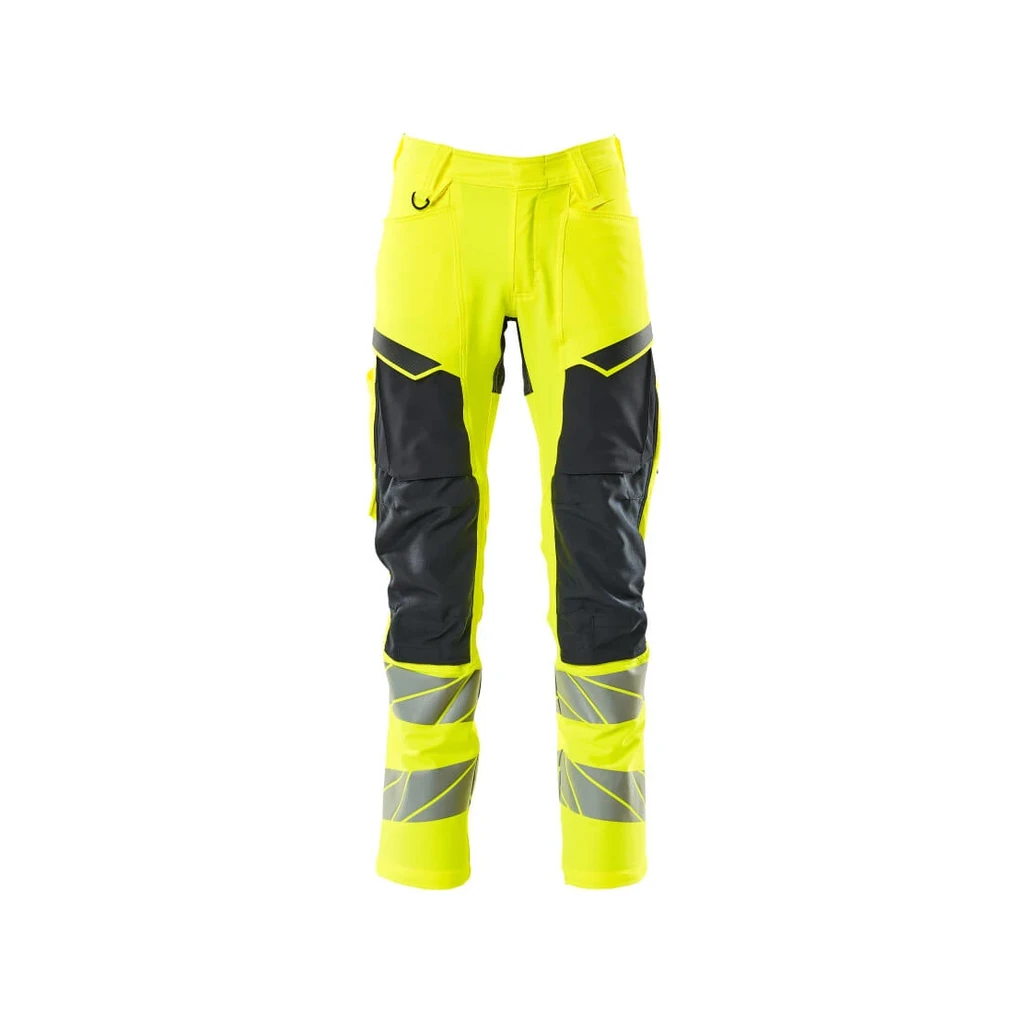 MASCOT® | Hose mit Knietaschen ACCELERATE SAFE | 76C46 | Hi-vis Gelb/Schwarzblau