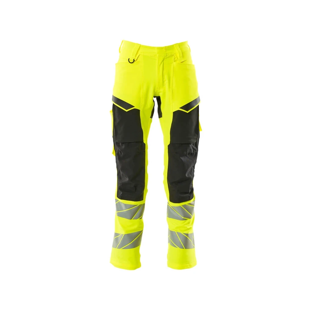 MASCOT® | Hose mit Knietaschen ACCELERATE SAFE | 76C46 | Hi-vis Gelb/Schwarz