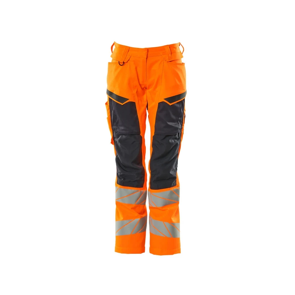 MASCOT® | Hose mit Knietaschen ACCELERATE SAFE | 76C34 | Hi-vis Orange/Schwarzblau