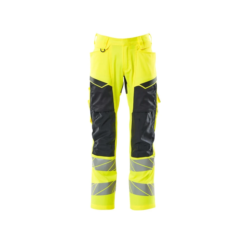 MASCOT® | Hose mit Knietaschen ACCELERATE SAFE | 76C46 | Hi-vis Gelb/Schwarzblau