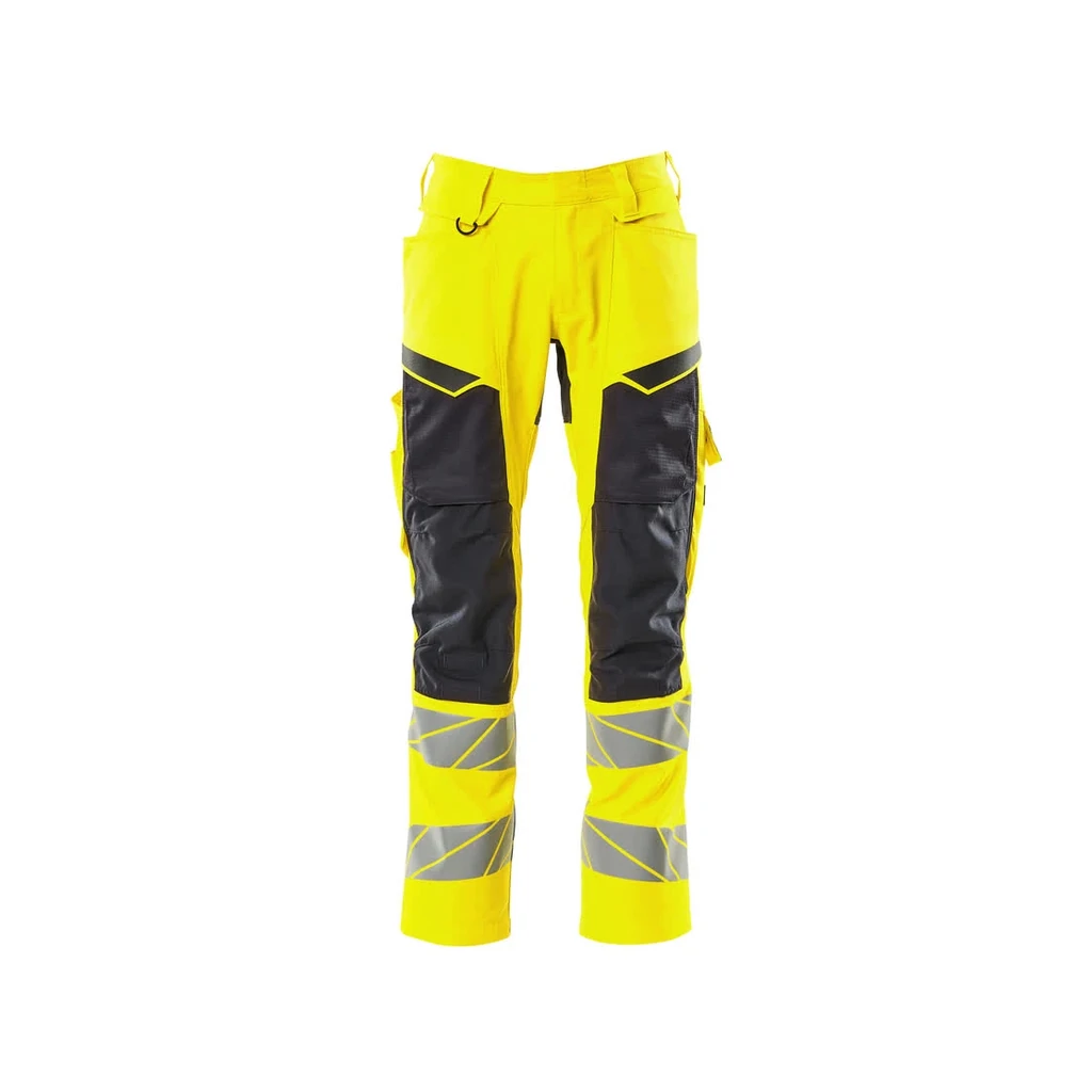 MASCOT® | Hose mit Knietaschen ACCELERATE SAFE | 76C46 | Hi-vis Gelb/Schwarz