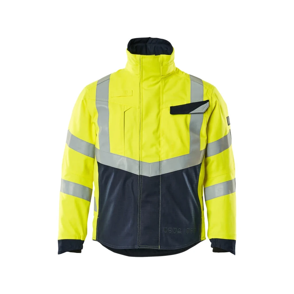 MASCOT® | Winterjacke MULTISAFE | 2XL | Hi-vis Gelb/Schwarzblau