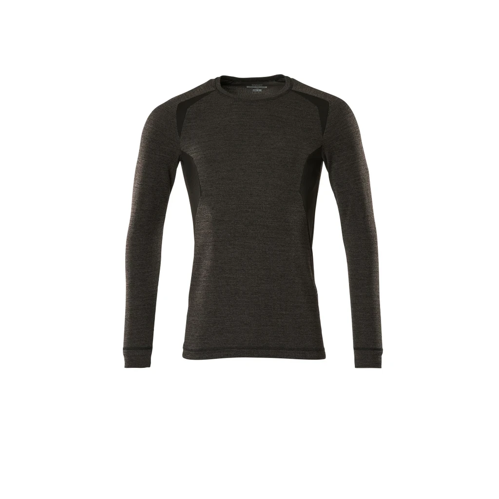 MASCOT® | Funktionsunterhemd CROSSOVER | 2XL | Dunkelanthrazit/Schwarz